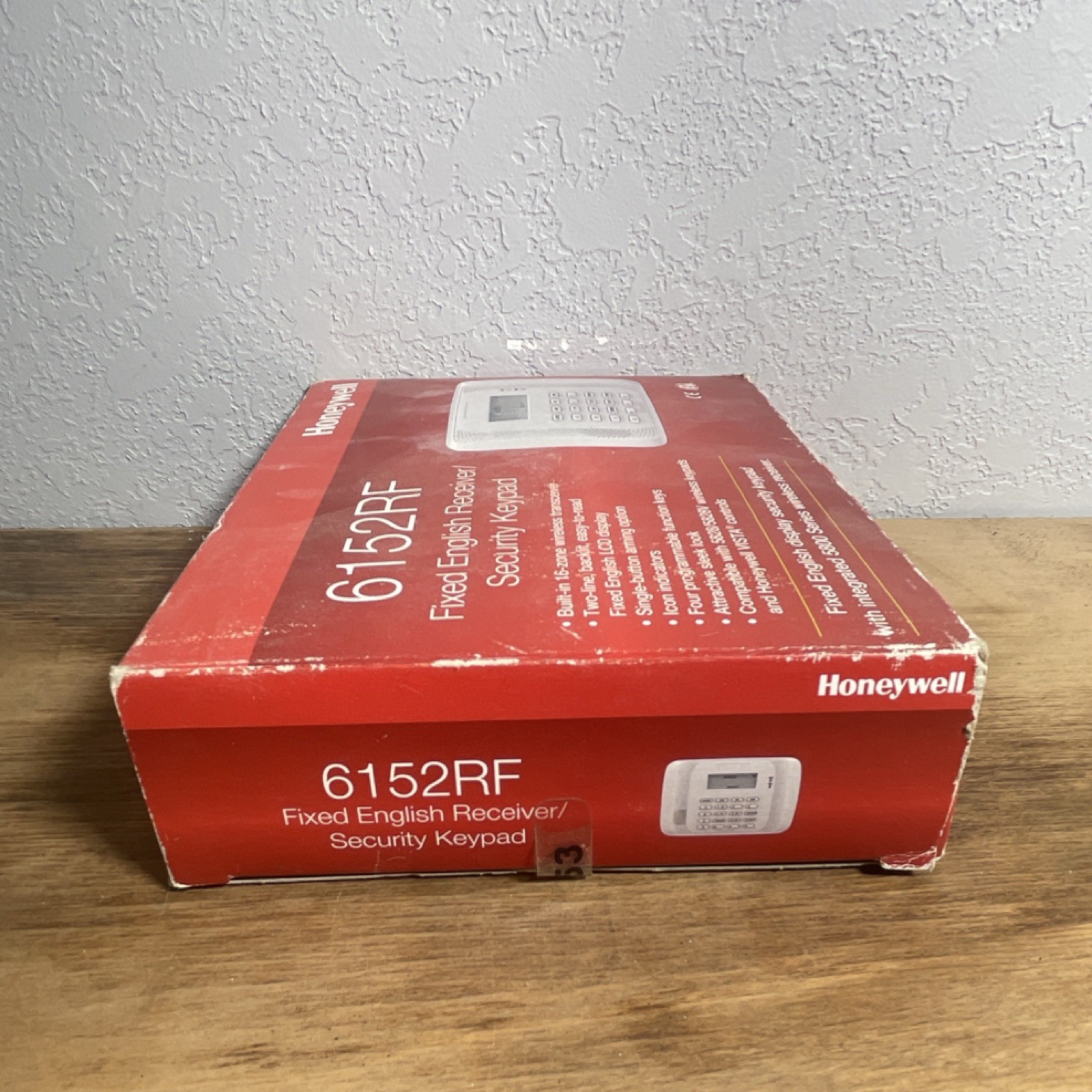 Honeywell 6152RF Fixed English Keypad with Integrated Wireless Receiver
