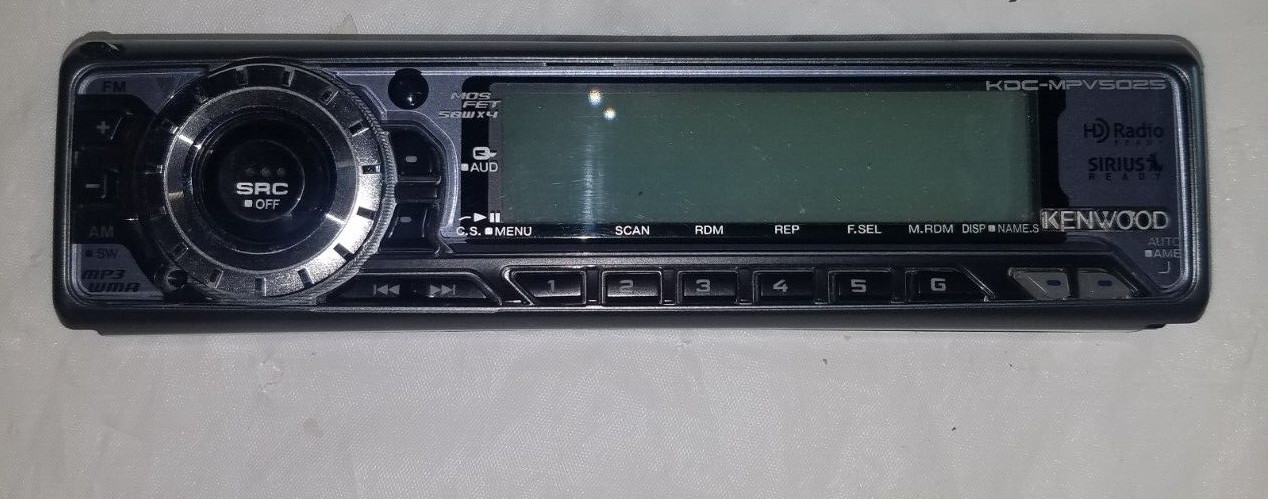 Kenwood KDC -MPV5025 head unit faceplate