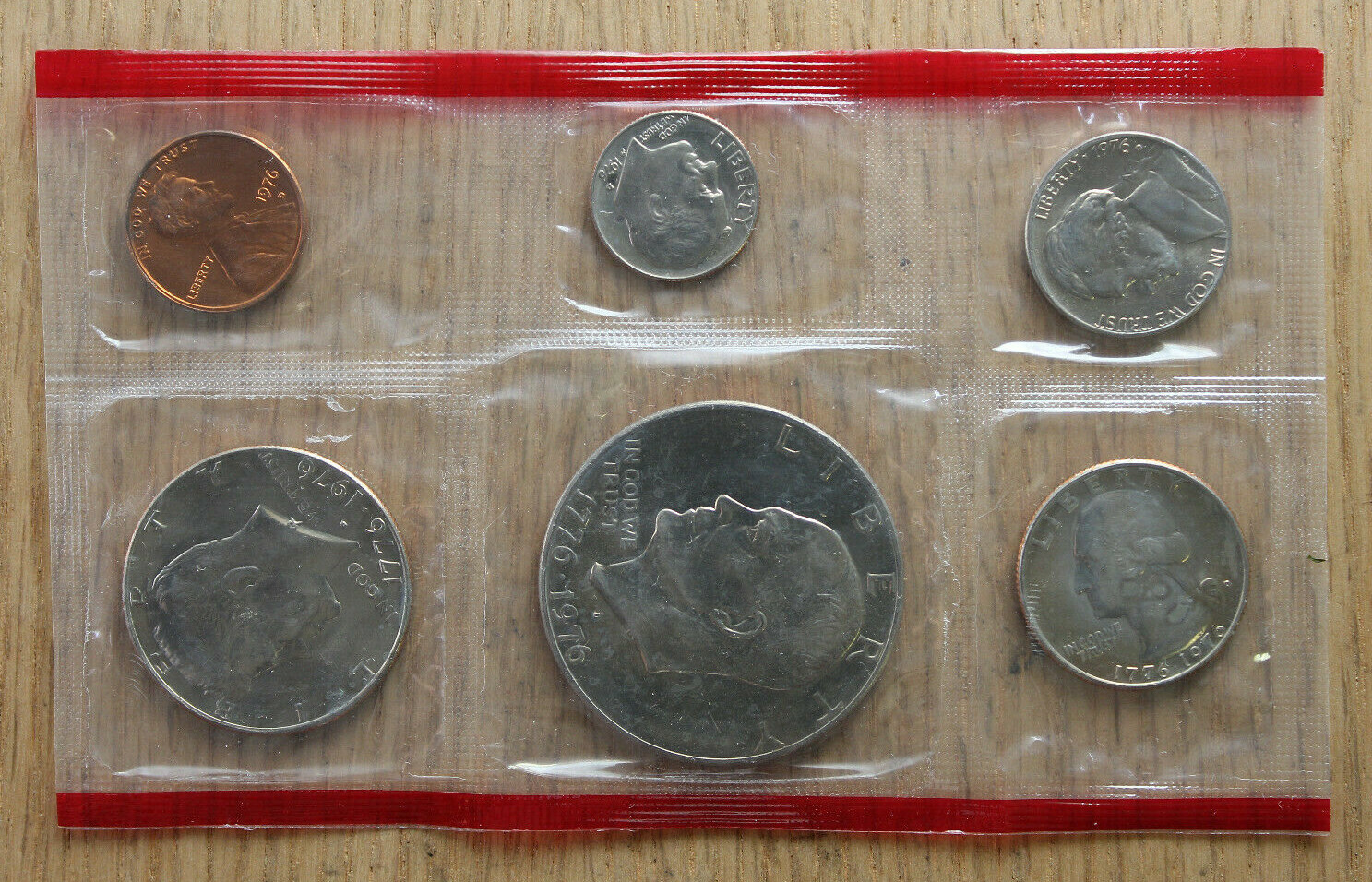 1976 Mint Set - Uncirculated Coins -12-Coin Set - P & D