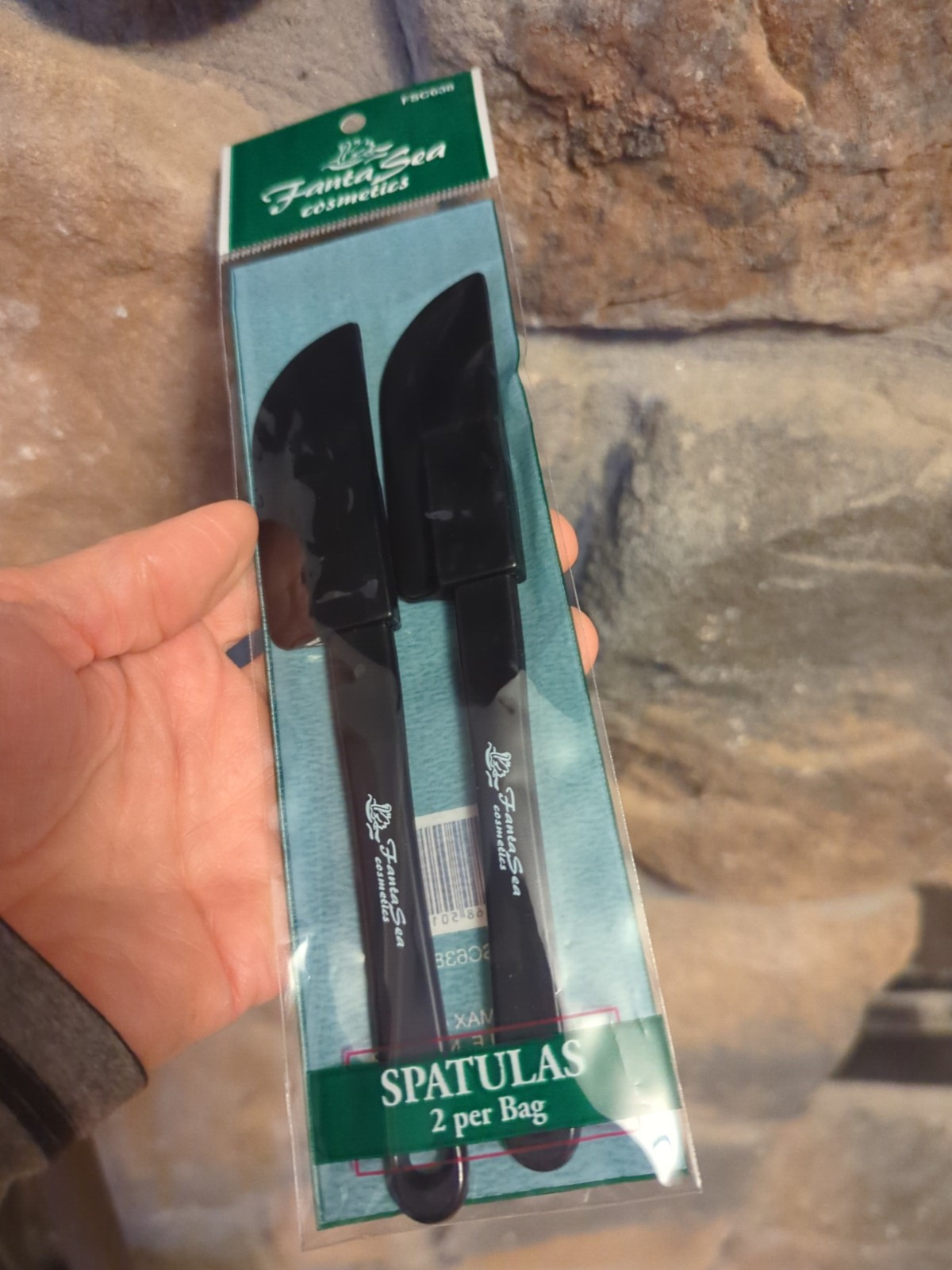 FantaSea #FSC638  Cosmetology Student Facial Spatula Applicators 2pcs/pk