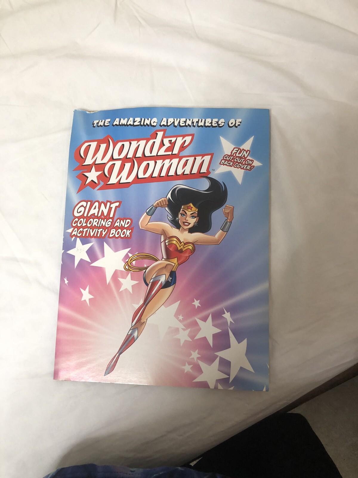 Adventures Of Wonder Woman Activity & Coloring Book Lot 2008 DC Comics Unused