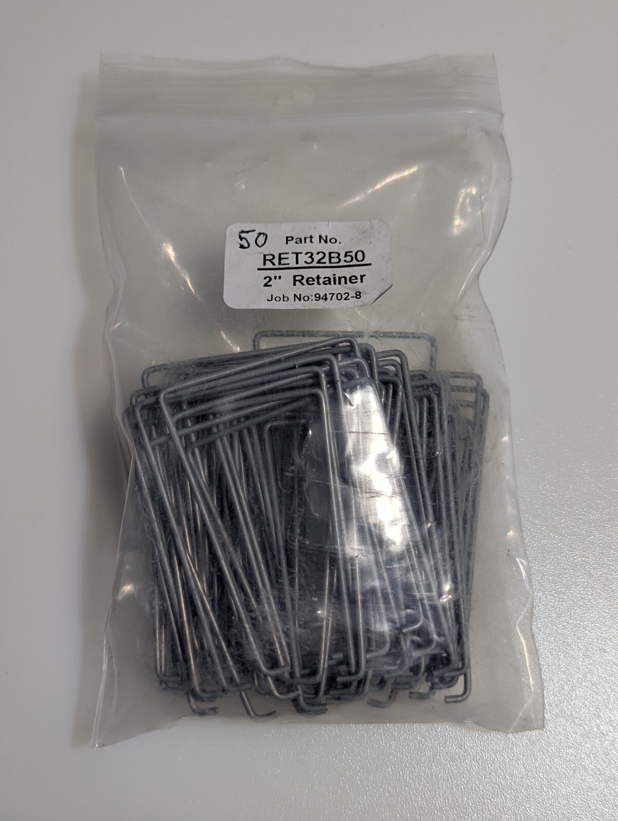 NVENT ERICO CADDY CAT HP WIRE RETAINER RET32B50 2" Retainer - 50 pcs