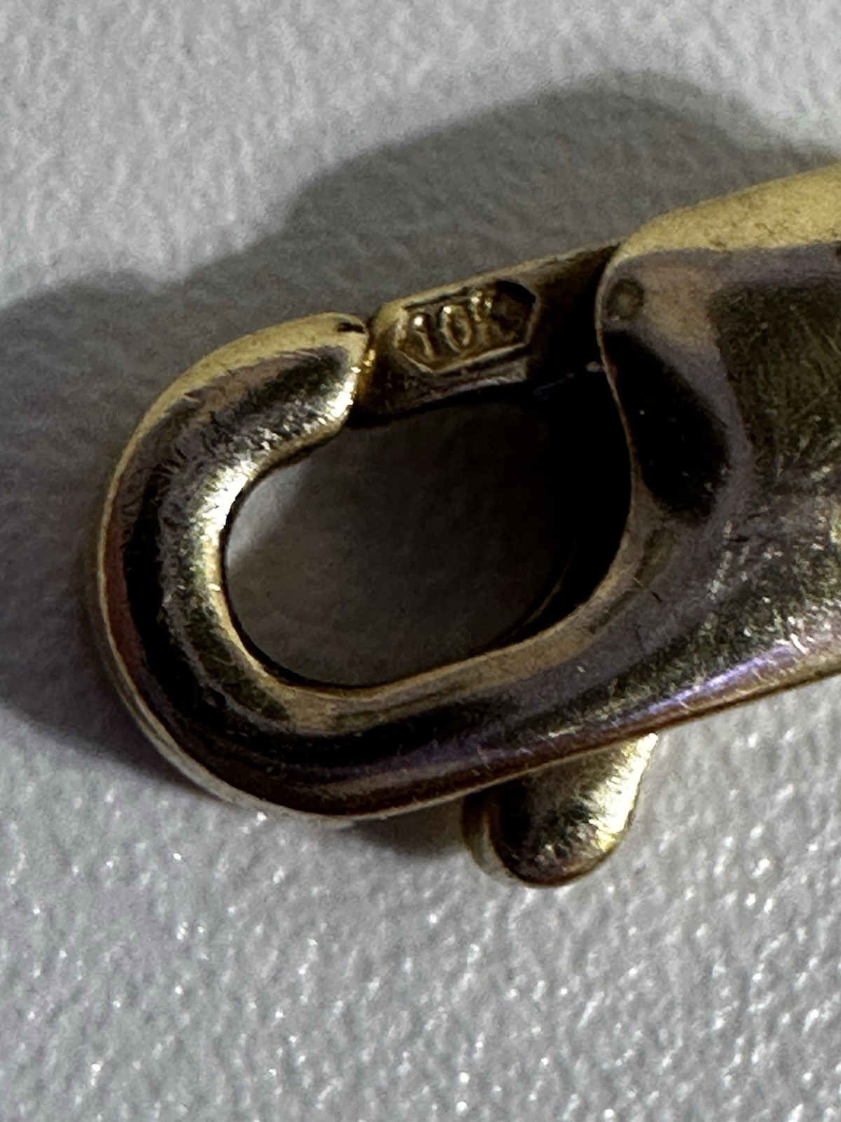 Vintage Small Replacement 10k Gold Lobster Clasp