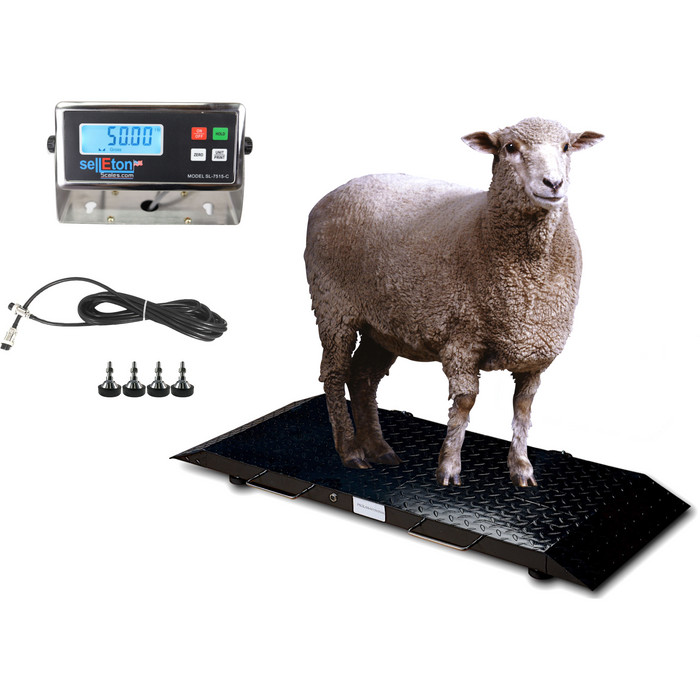 SellEton SL-920-2k Industrial portable floor Scale for Small Animals (Imported)