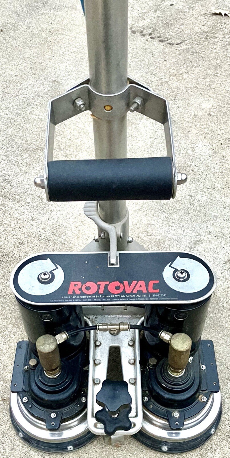 ROTOVAC POWERWAND HIGH EFFICENCY ROTARY CLEANER MACHINE
