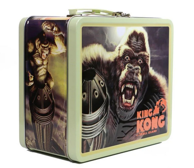 King Kong Tin Titans PX Previews Exclusive Lunch Box Beverage Container