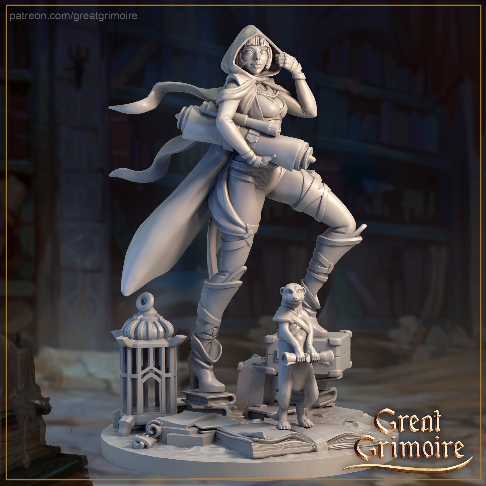 Aisha, Great Grimoire, Halls of the Secret Sand Library, Miniature
