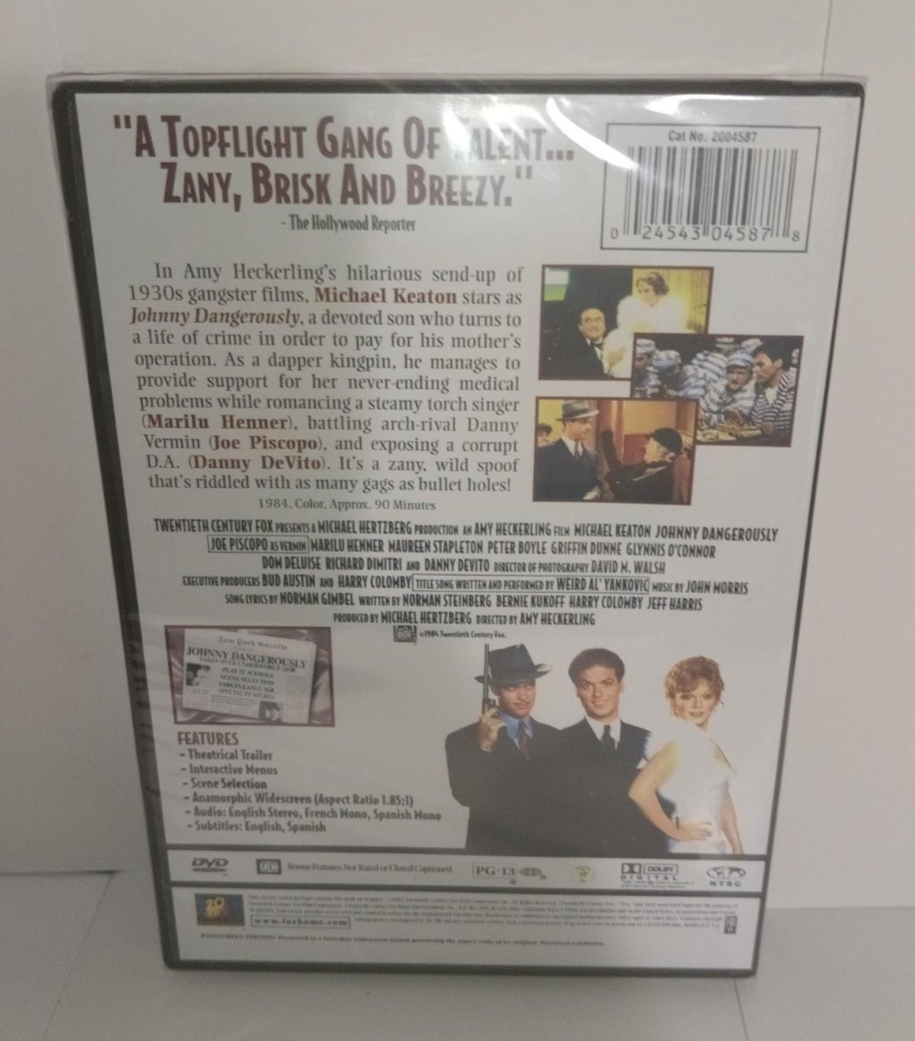 Johnny Dangerously DVD Michael Keaton