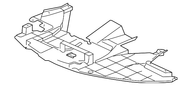 Genuine Mitsubishi Under Cover MR379950