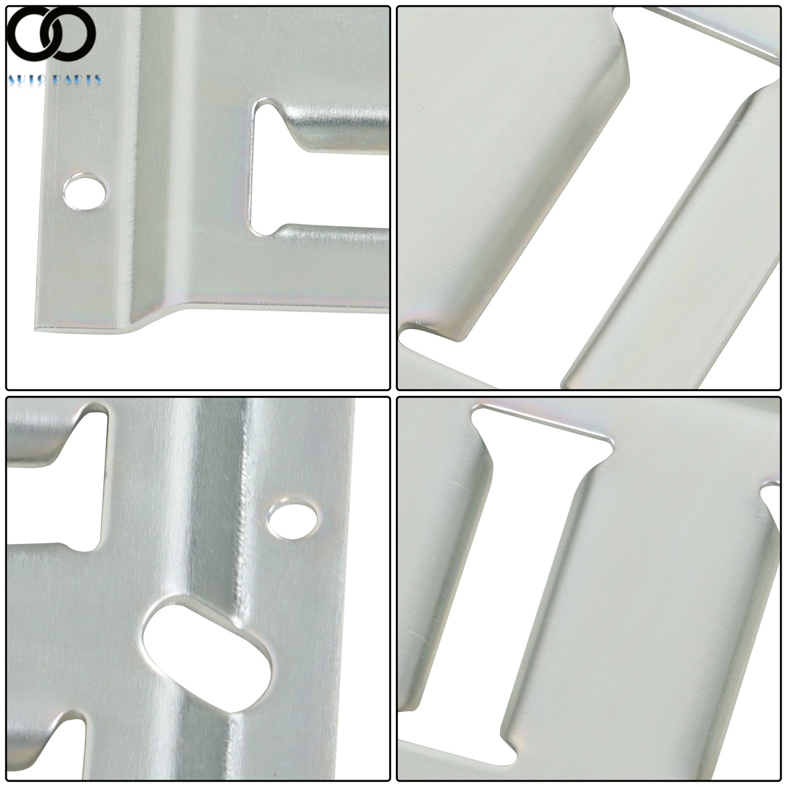 10 Pack 4' E Track Tie Down Rail New System Silver Galvanized For Trucks Vans