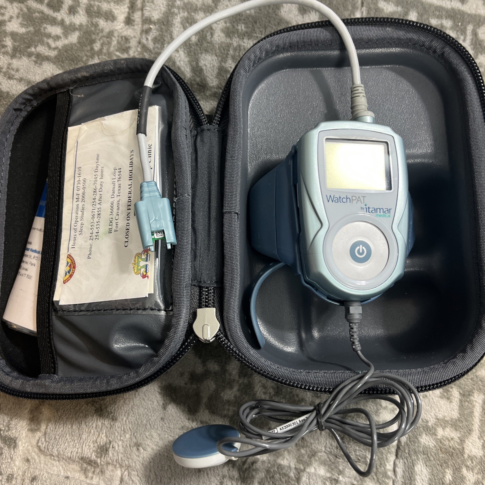 Itamar WatchPAT Watch-PAT200U Sleep Monitor See Description