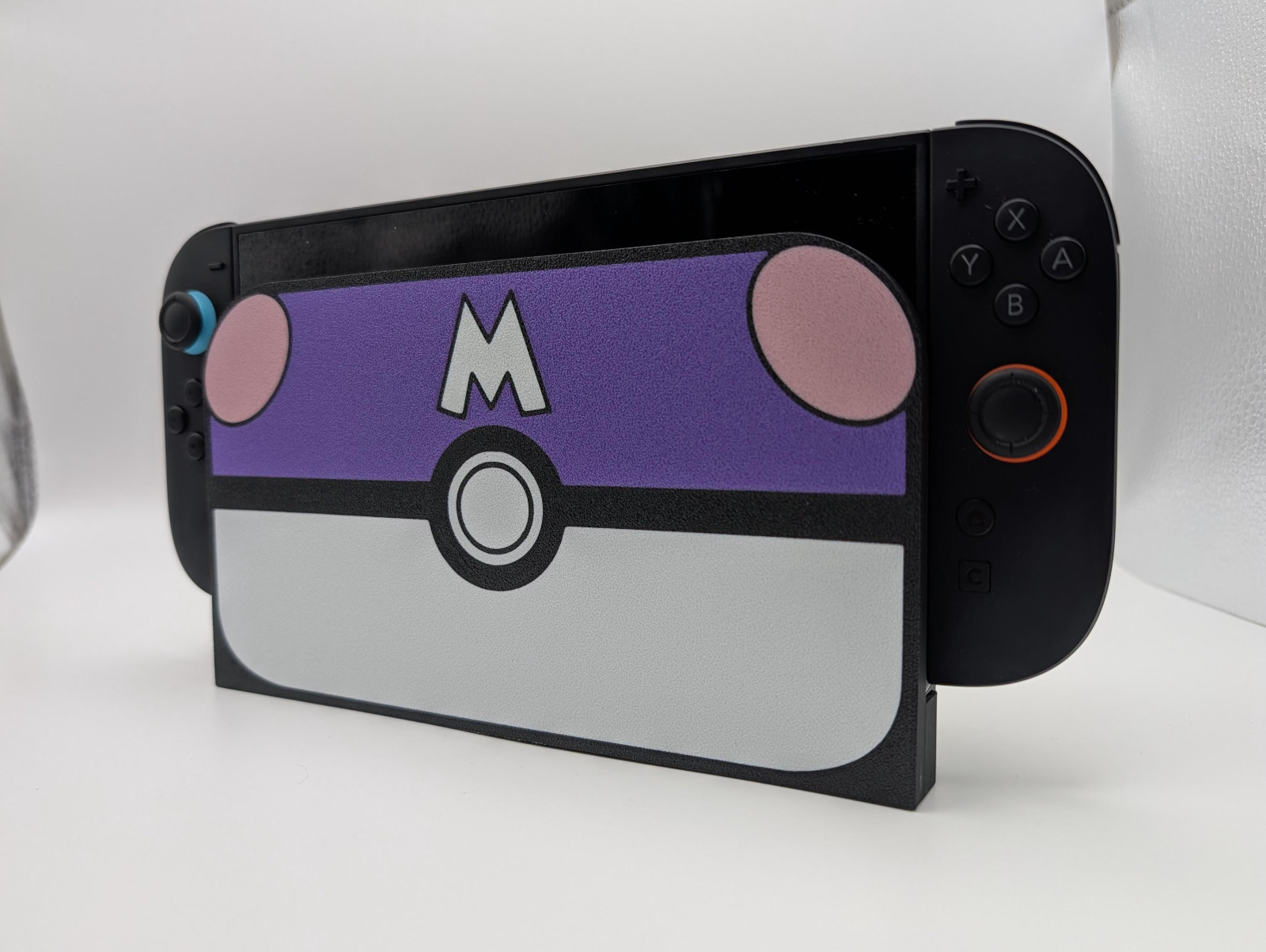 Pokemon Masterball Dock Cover Faceplate for Nintendo Switch 2