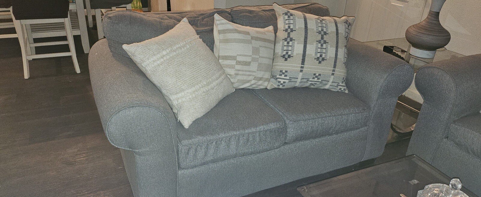 Grey Living Room Couch Set
