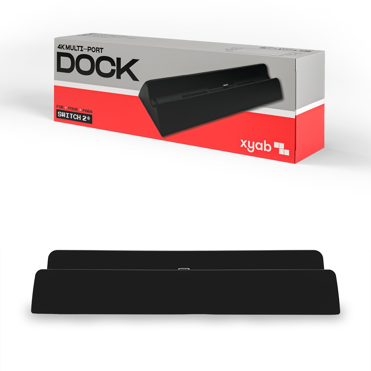 XYAB Dock For Nintendo Switch 2 - 4K Multi-Port Charging Dock