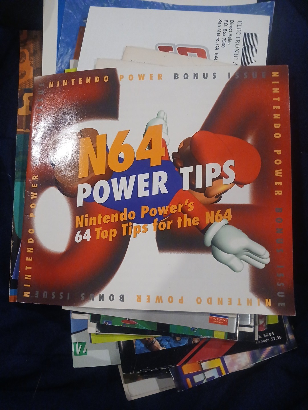 Nintendo Power N64 Power Tips Bonus Issue Great Shape See Pics