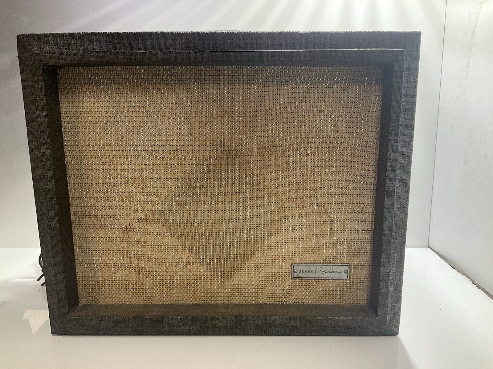 Vintage SEARS Silvertone AMP Model No 1481 - Tested .Works.