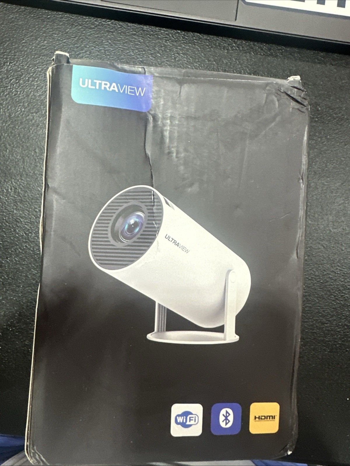 NEW Ultraview 4K Enhancea Smart Projector Up to 150" Screen Size