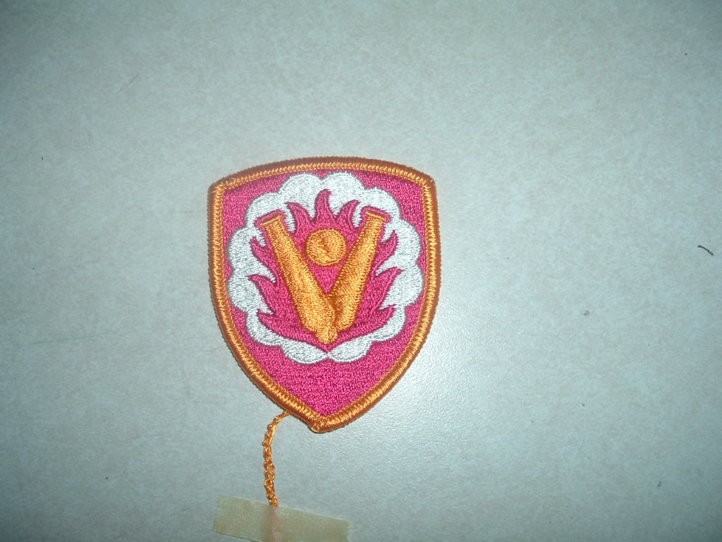 PATCH MILITARY 59TH ORDNANCE BRIGADE COLORED BRAND NEW OLD STOCK SEW ON