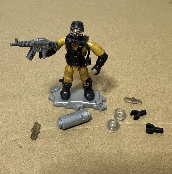 Mega Bloks Construx Call of duty soldier