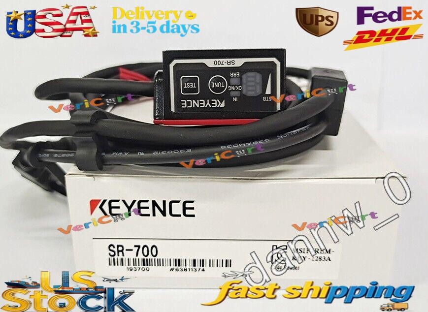 New In Box KEYENCE SR-700 Barcode Reader Scanner Free fast shipping