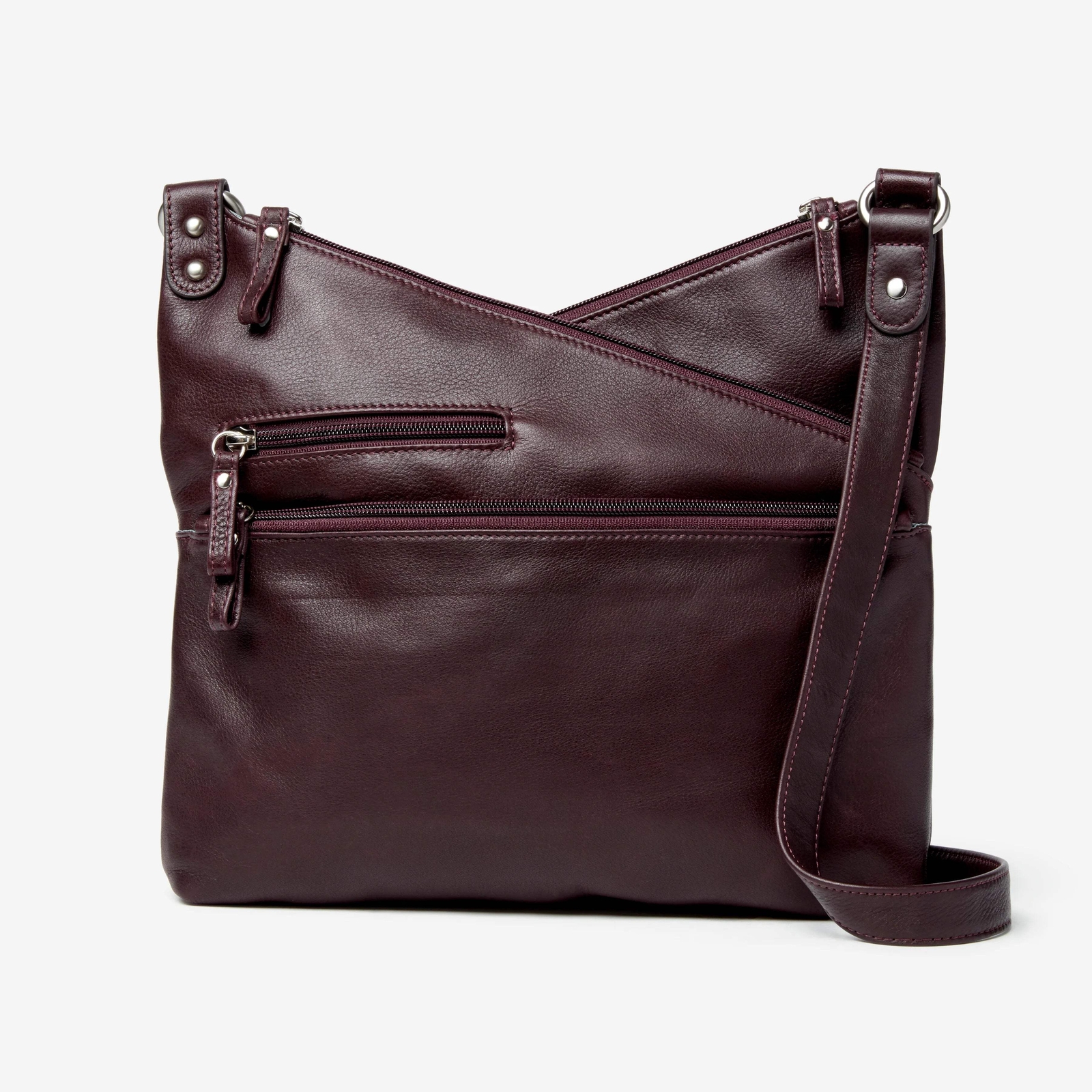 Osgoode Marley Kriss Kross Traveler Leather Crossbody 7004