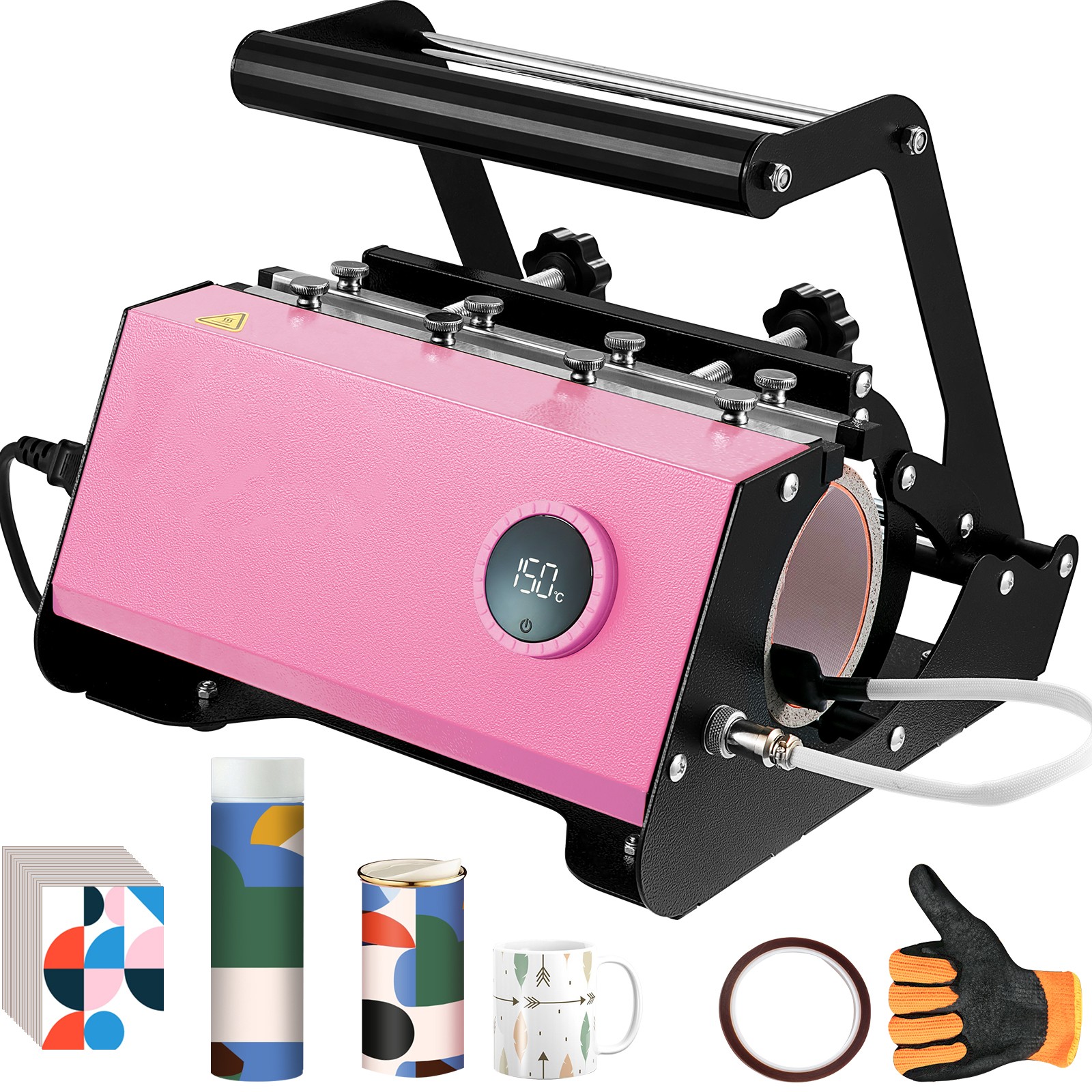Mug Heat Press 11-30oz Tumbler Heat Press Machine Sublimation Printing Cup