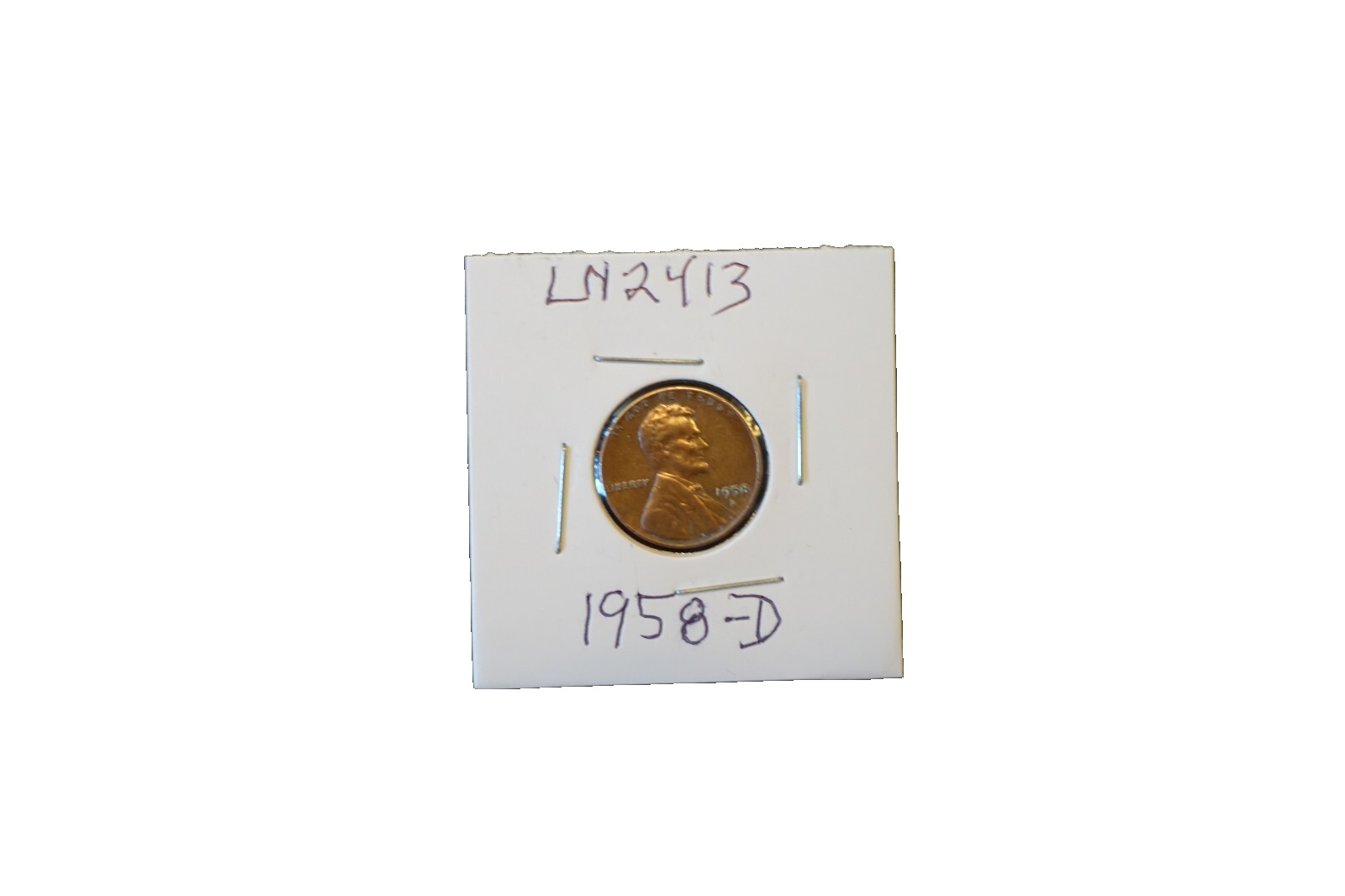 1958-D 1 cent Lincoln  Penny