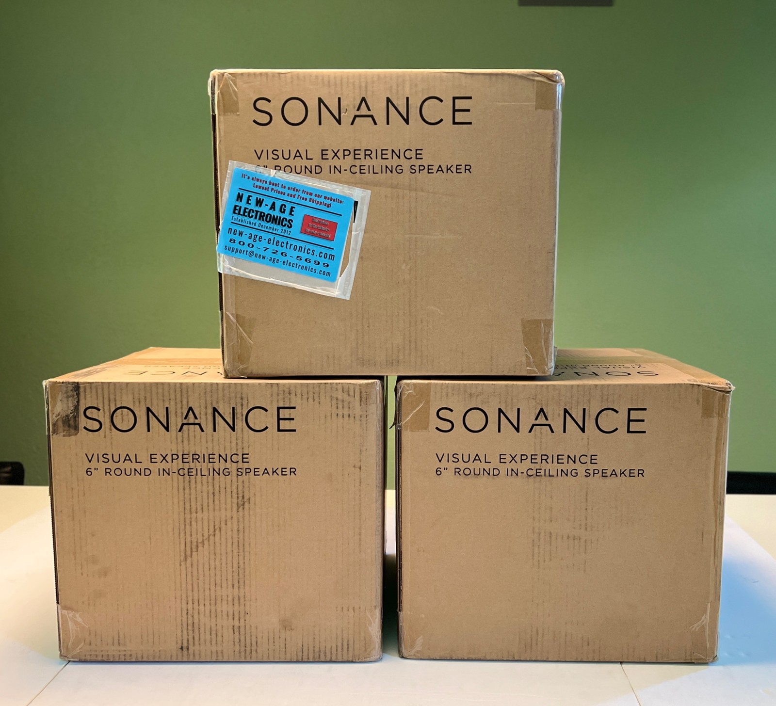 Brand New Sonance VX66R / 6 inch In-Ceiling Speakers / 3 pairs