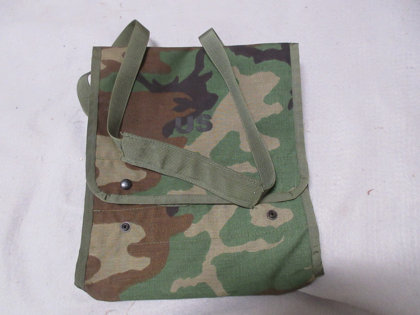M80 Woodland Map Case, Codura Nylon  USGI