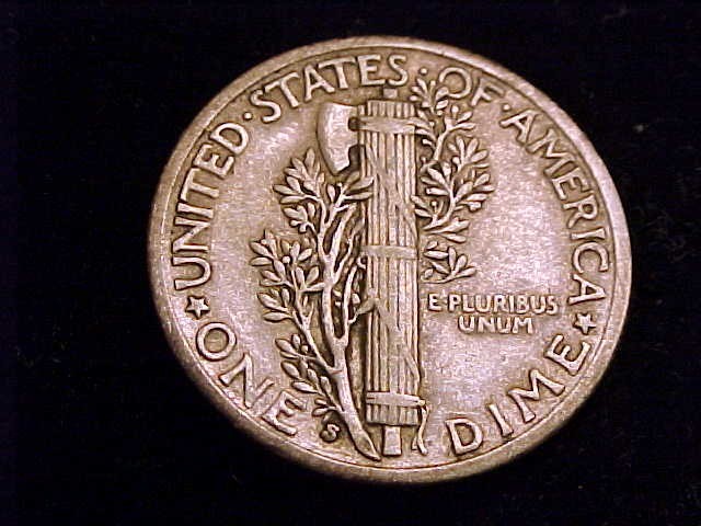 1936-S Mercury Dime, Very Fine Grade