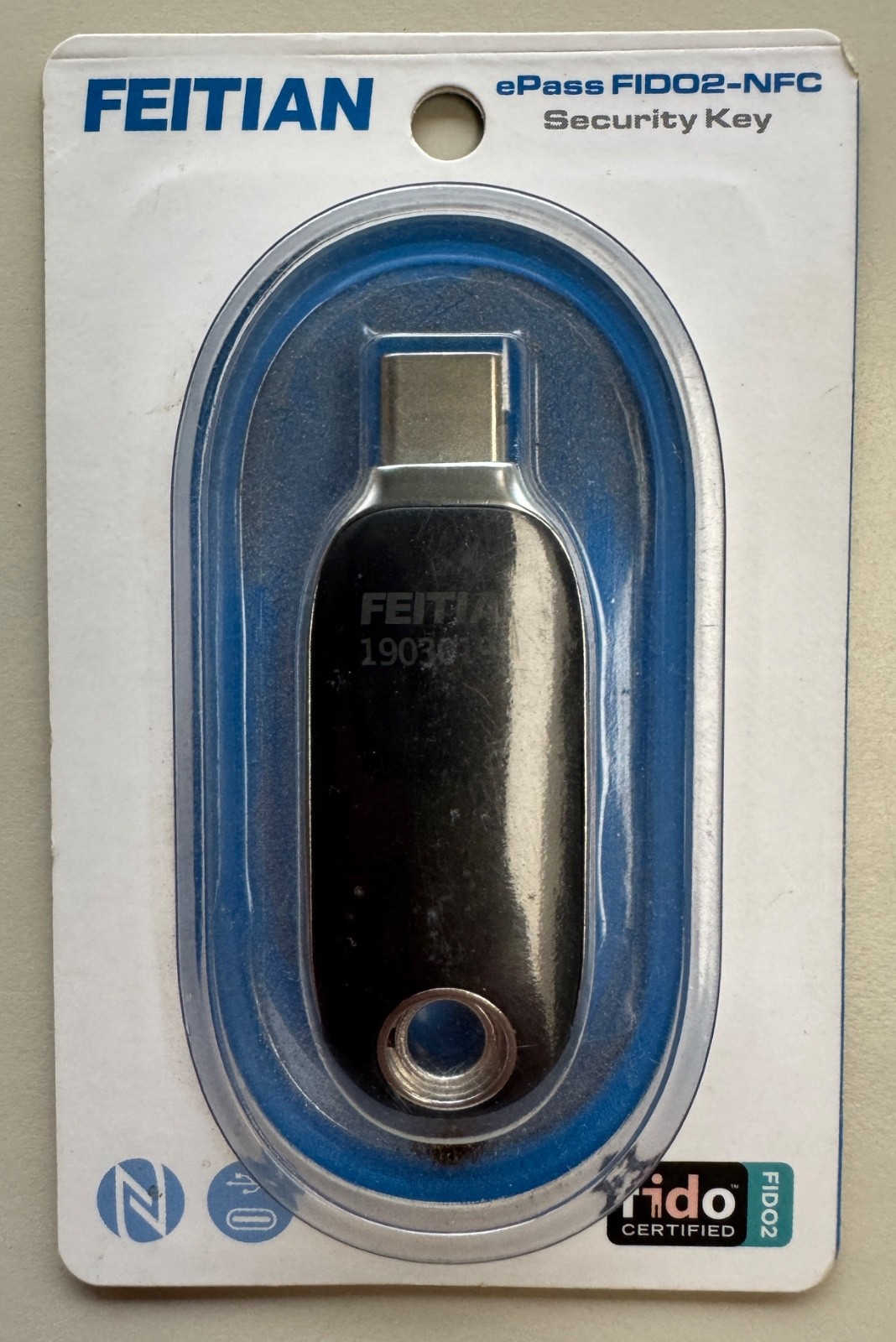 FEITIAN ePass FIDO2-NFC Security Key