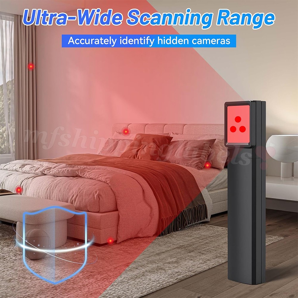 Hidden Camera Detector Anti Spy Signal Tracker GSM Audio Bug Finder Scanner