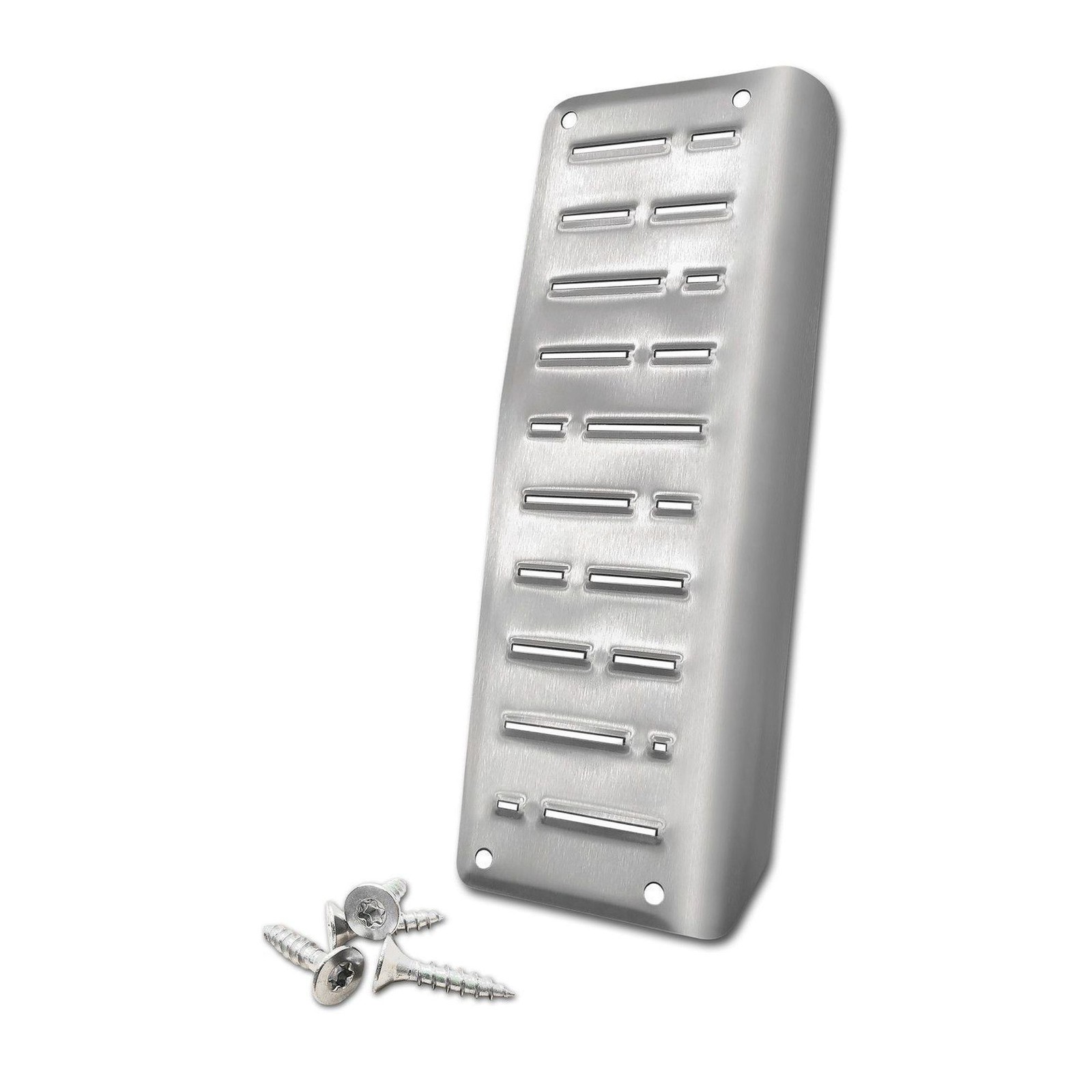Footrest Plate for 2021 Ford Mustang Mach-E I (LSK) - Brushed Silver