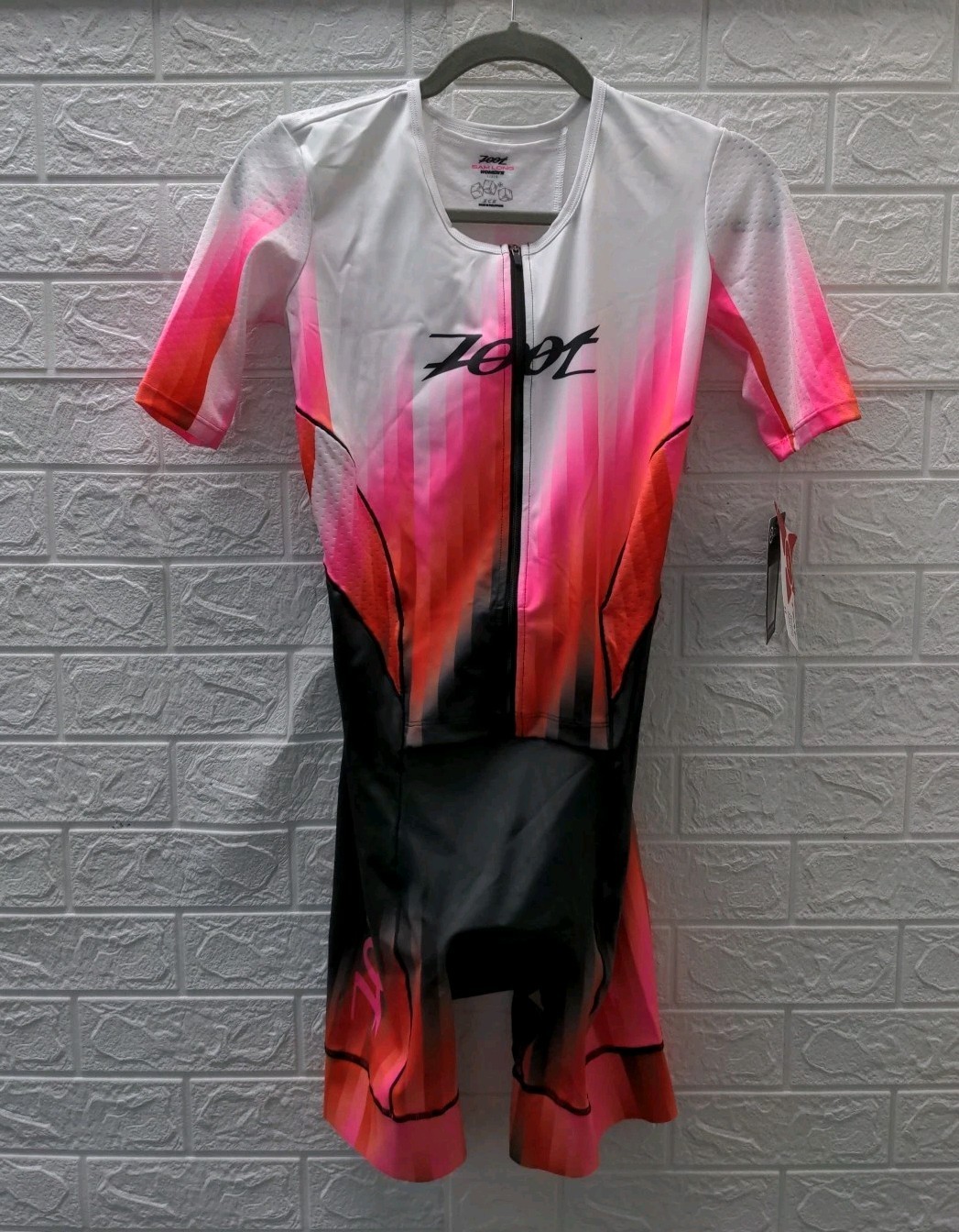 New Zoot Sports Women's Ltd Tri Aero FZ Racesuit Yo Yo Yo Size L