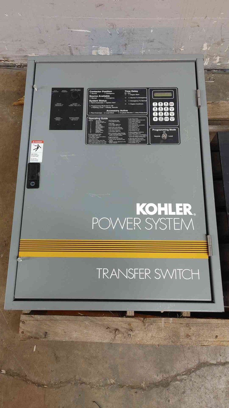 KOHLER ATS Automatic Transfer Switch 480V 100A 3PH 60Hz GLS-566641-0100 (SKU:
