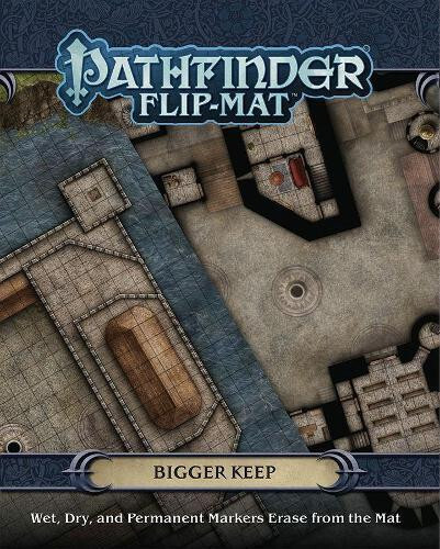 Pathfinder RPG: Flip-Mat Bigger Keep RPG New!
