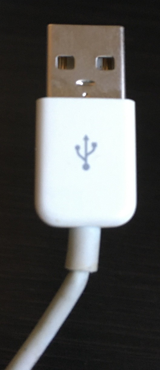Apple White Aluminum USB Wired Keyboard A1243 / used / tested