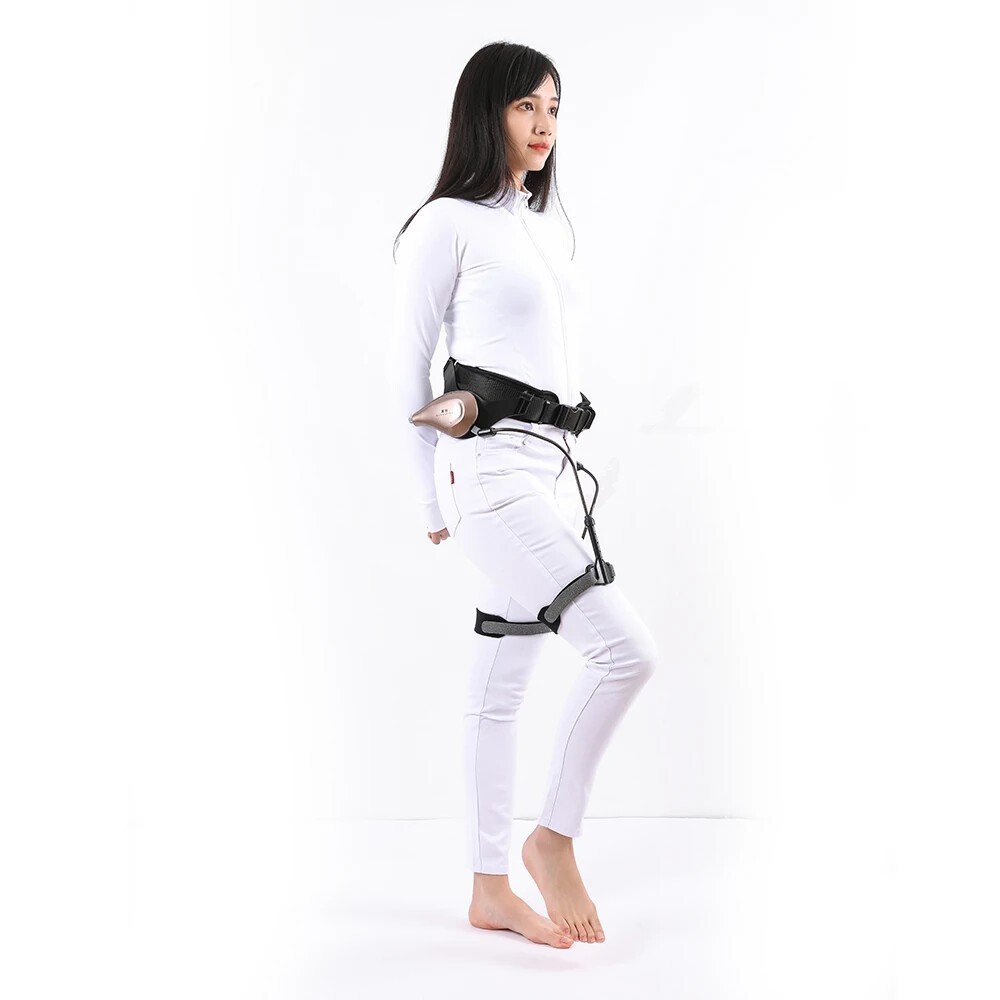 Adjustable Elderly Walker Mobility Aid Leg Support Foldable Walking Device