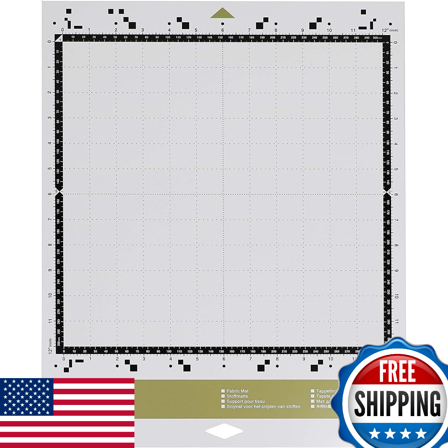 Brother CADXMATF12 ScanNCut DX Fabric Mat, No Color