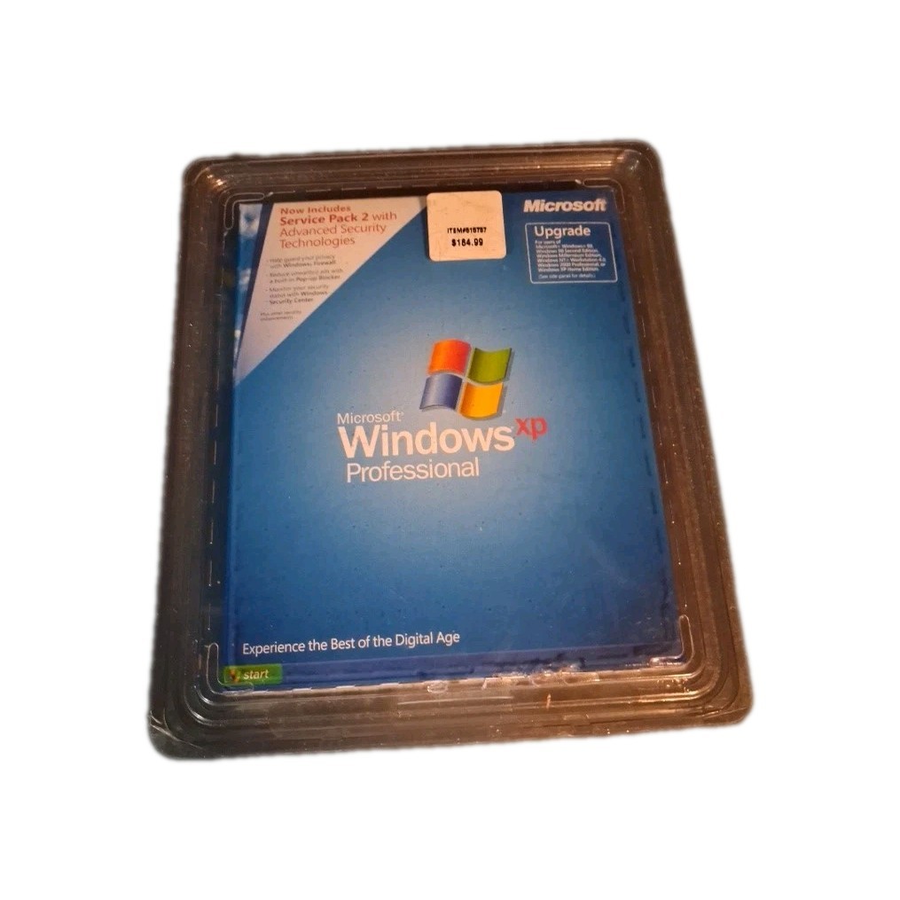 Microsoft Windows  XP Professional Upgrade w/SP2 MS WIN PRO SEALED RETAIL BOX