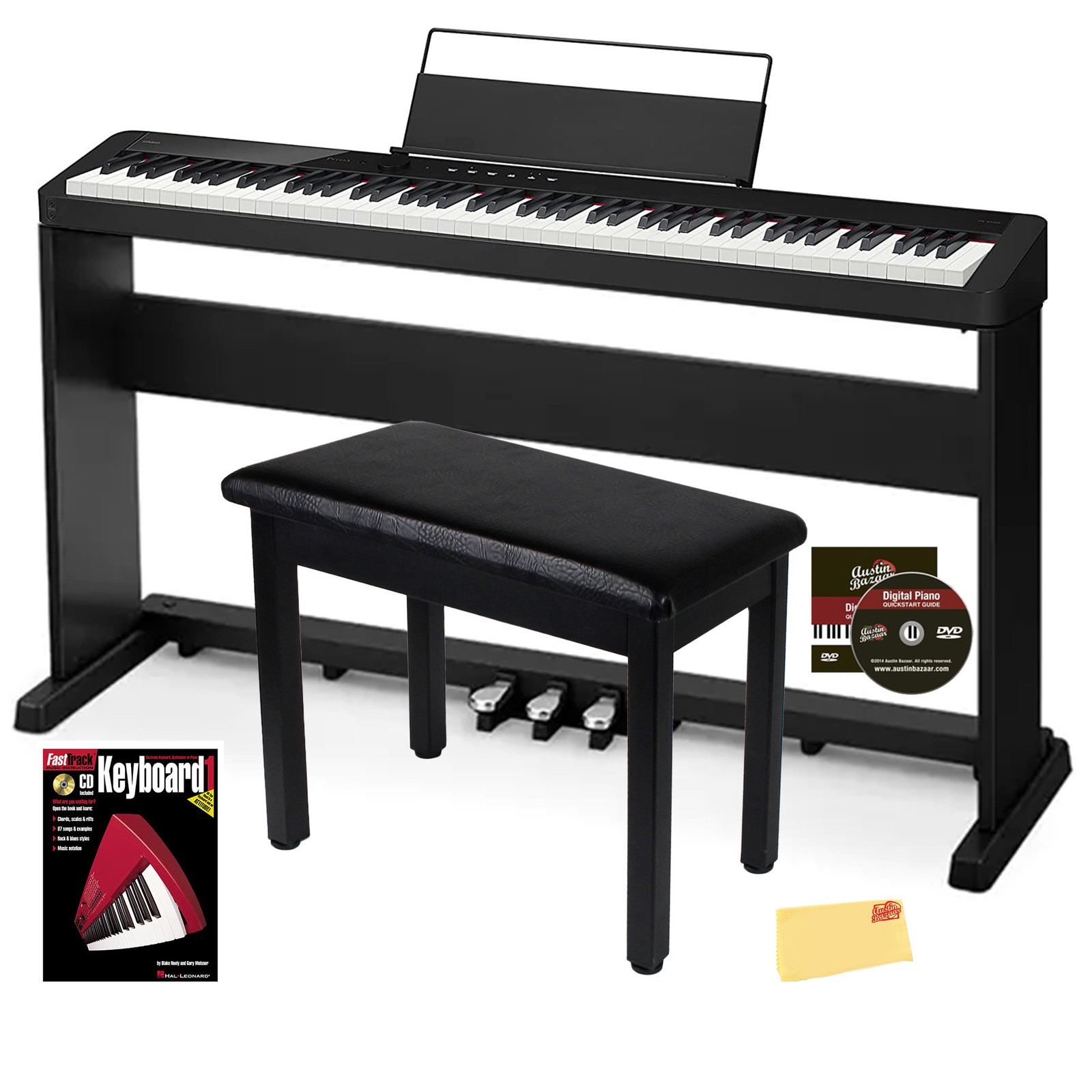 Casio CDP-S160 88-Key Compact Digital Piano w/ SP-34 Pedal