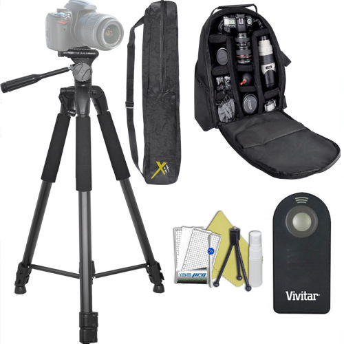82" PRO HEAVY DUTY TRIPOD + PADDED BACKPACK FOR NIKON COOLPIX P900 NIKON P1000