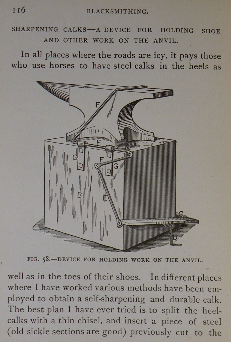 PRACTICAL BLACKSMITHING Blacksmith ANTIQUE TOOLS Anvil IRON Hammer Forge FARRIER