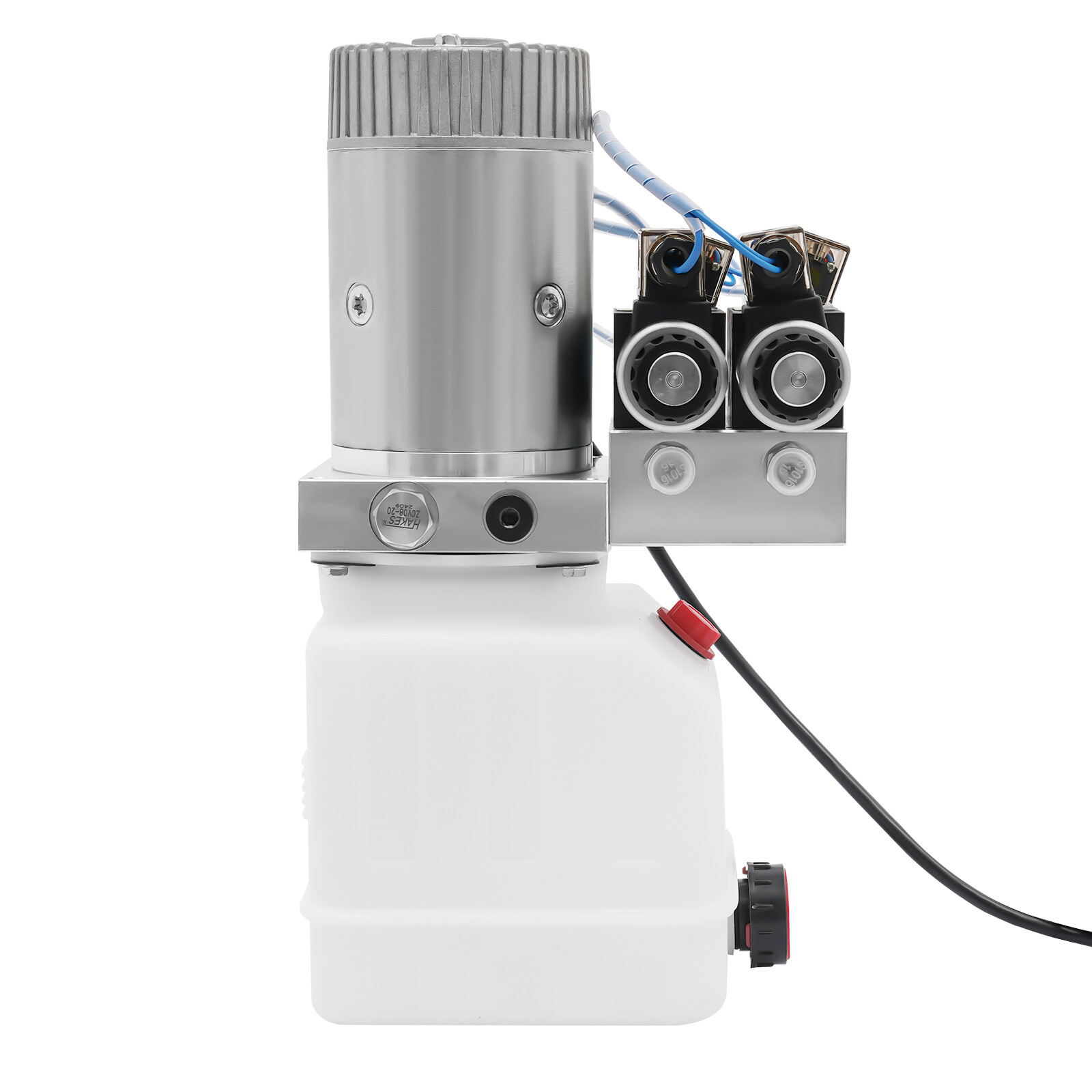 22Mpa Hydraulic Pump 4.5 Quart Double Acting Dump Trailer Pump Power Unit DC 12V