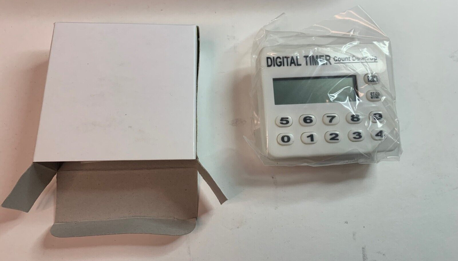 (2) Digital Timer Count Down / Count Up Timer Alarm Total of Two Timers