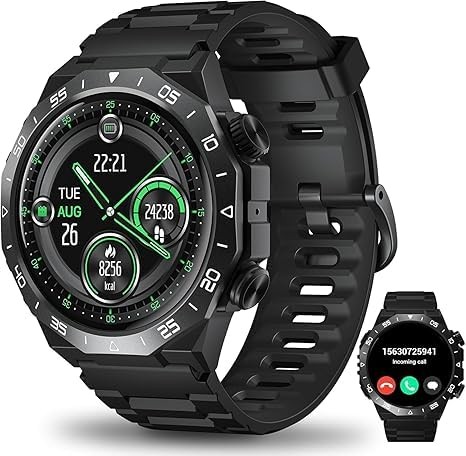 2025 Fitness Tracker 1.39" HD Display, 112 Sports Modes, Heart Rate Monitor