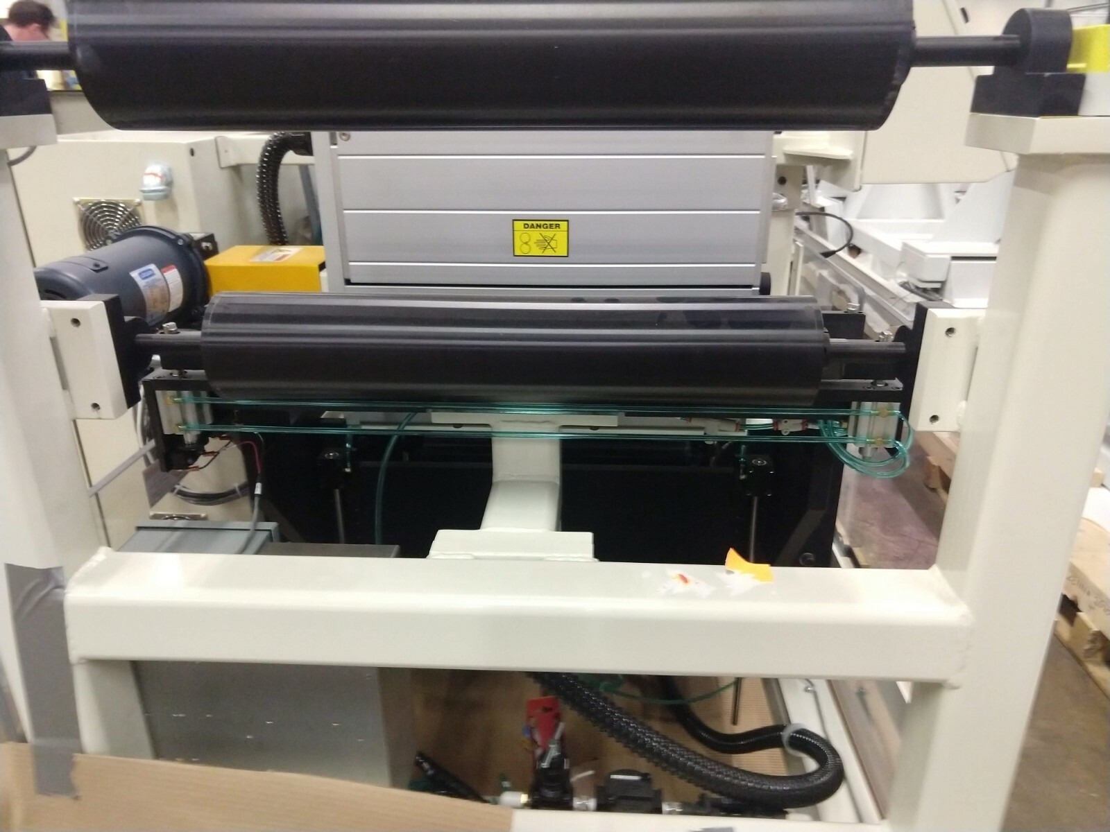 DFE Dover Tension Roll Transducer Preco Web Laminating # TR-2 Load- 100XR 21.5"