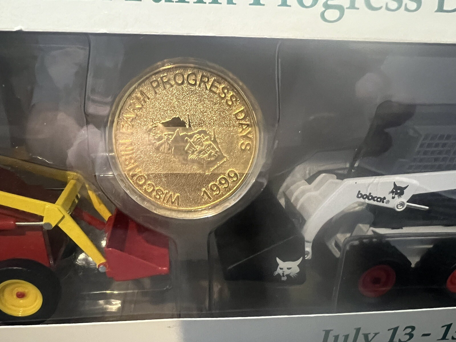 Rare WI 1999 Farm Progress Days- Melroe loader & 763 Bobcat loader/ Numbered set