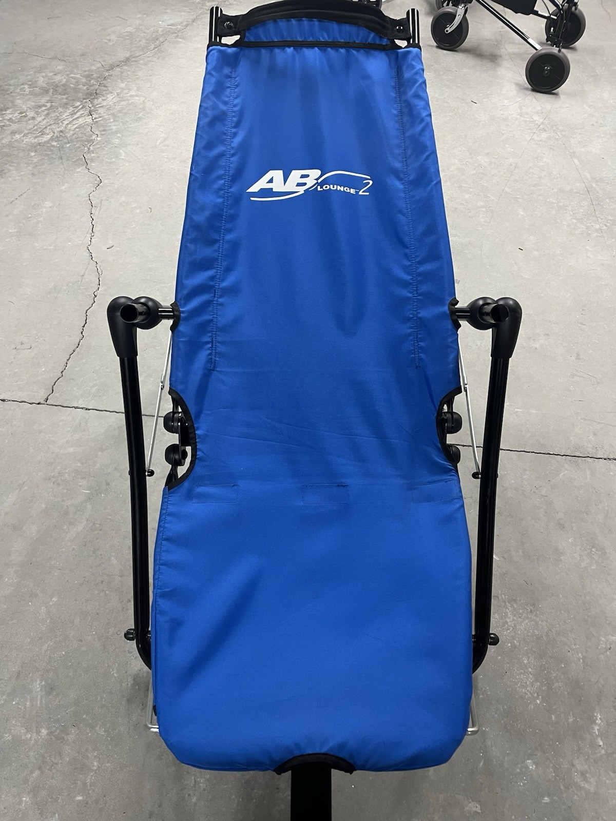AB Lounge 2 Exercise Chair Abdominal Workout Lounger Blue - Solid