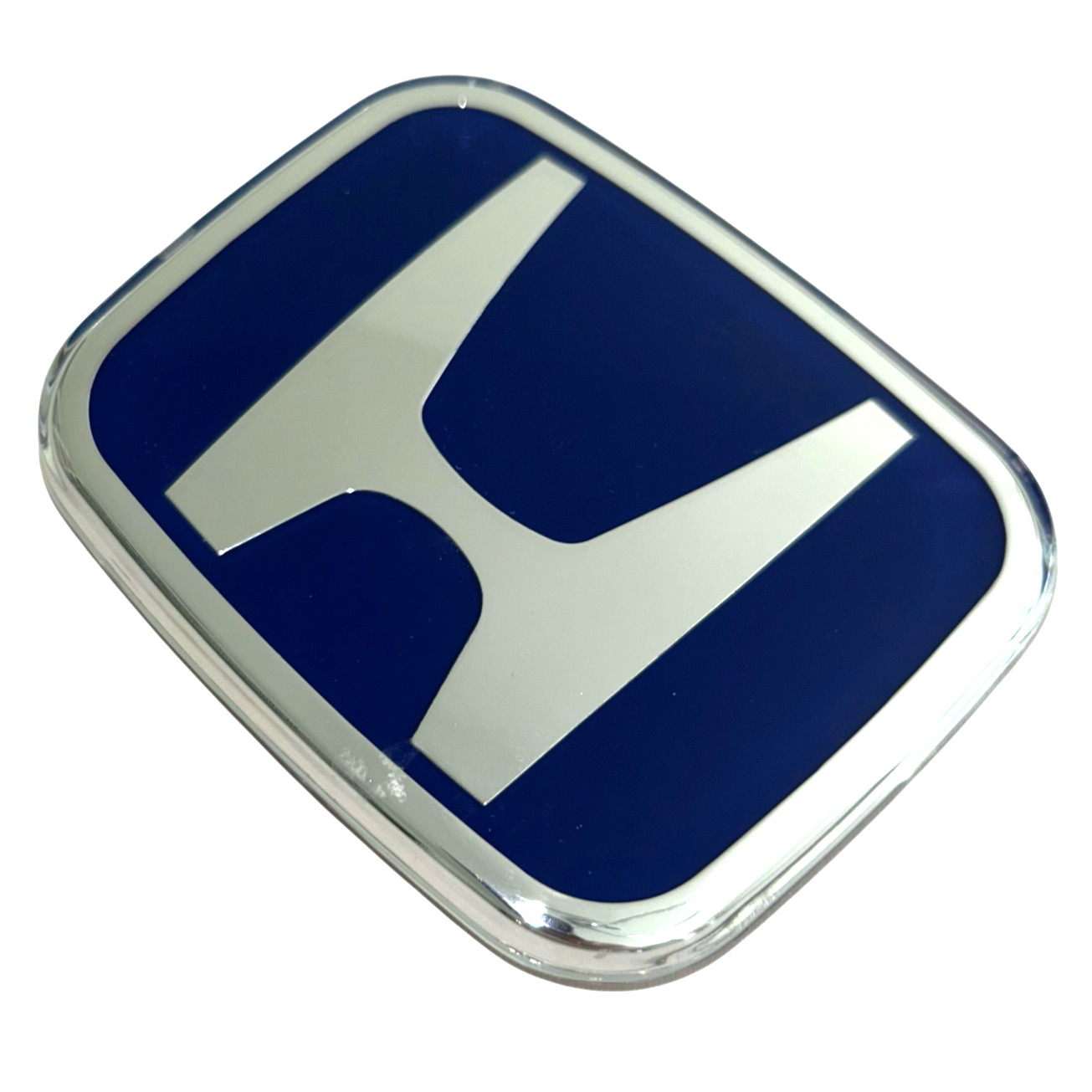 Honda Front Grille Emblem Badge Blue H Type R Logo Civic 2022 2023 2024 2025